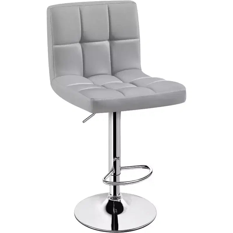 Modern Swivel Counter Stool with Adjustable Height