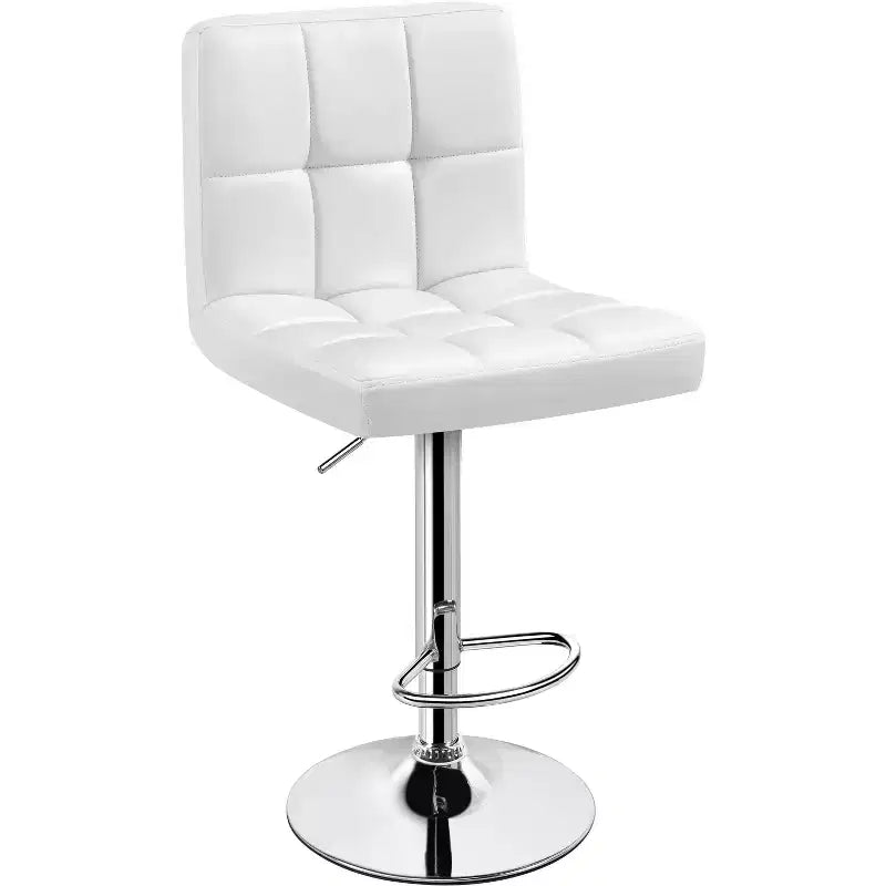 Modern Swivel Counter Stool with Adjustable Height