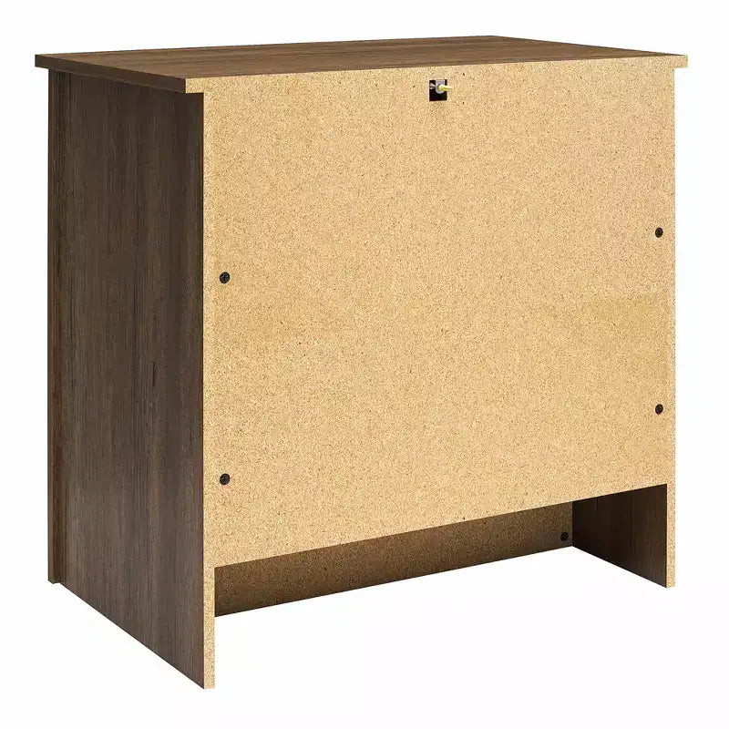 Alton Farmhouse Nightstand with 4 Shelves