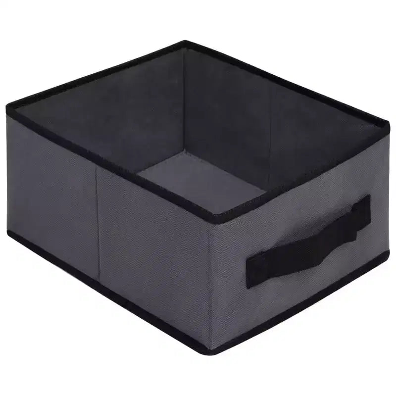 Cabinet Shelf Grey Steel and Fabric Medium Cabinet Shelf