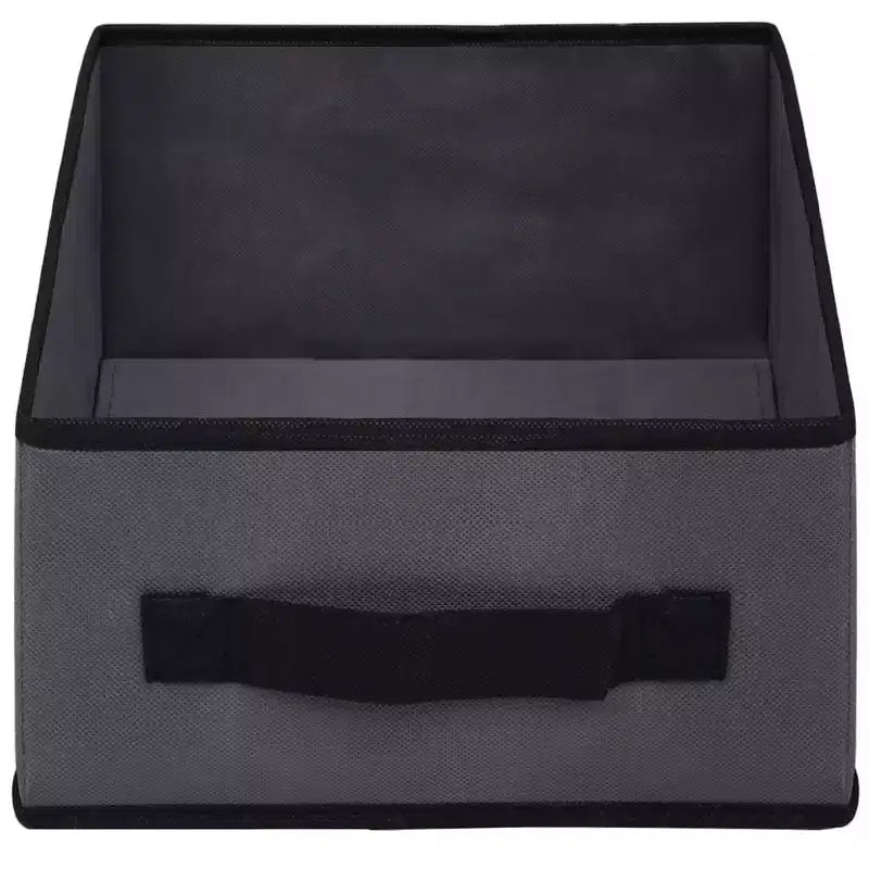 Cabinet Shelf Grey Steel and Fabric Medium Cabinet Shelf