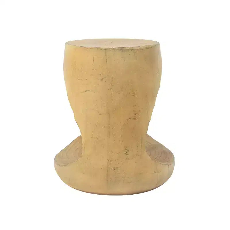 Hollow Console Table Wood Like Texture Natural Color for Living Room