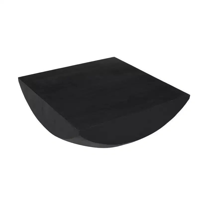 Coffee Table | 36 Square Top | Handcrafted Rounded Drum Base | Mango Wood