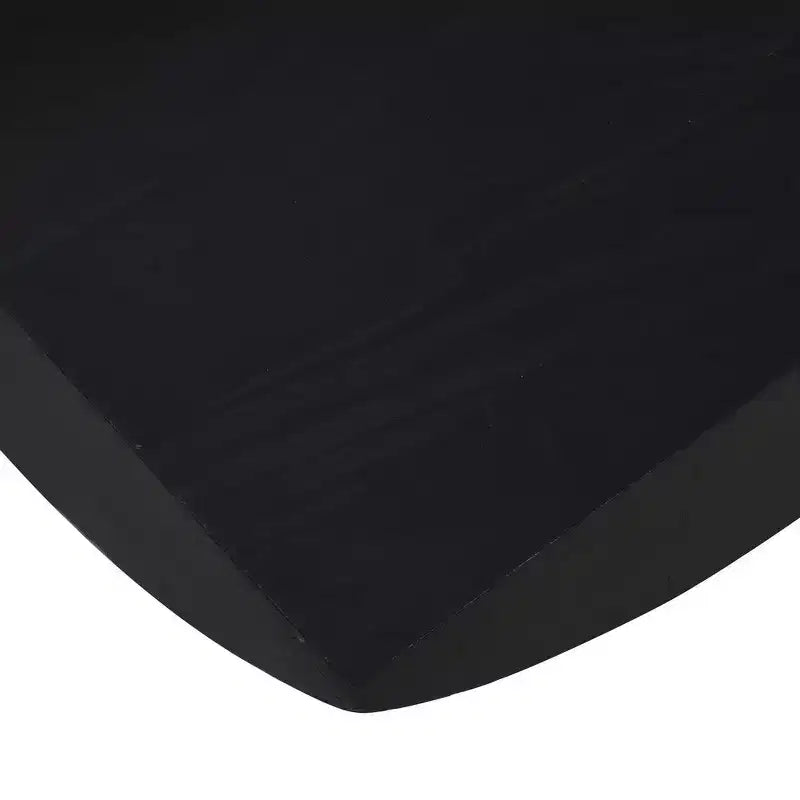 Coffee Table | 36 Square Top | Handcrafted Rounded Drum Base | Mango Wood