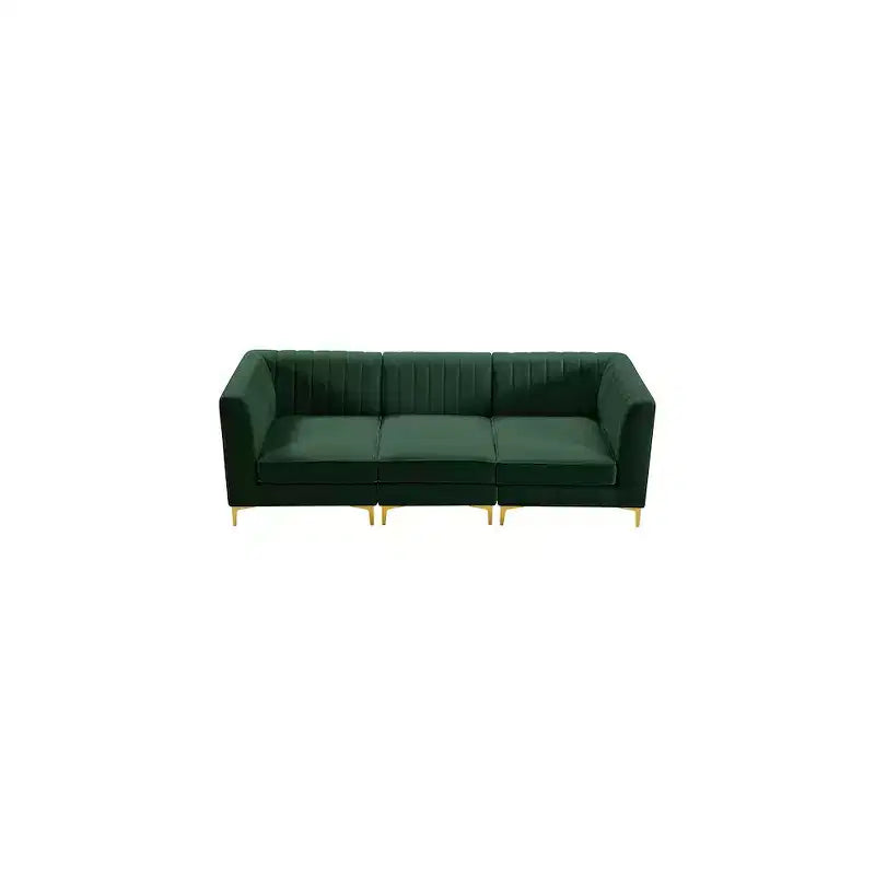 Alina Velvet Modular Sofa