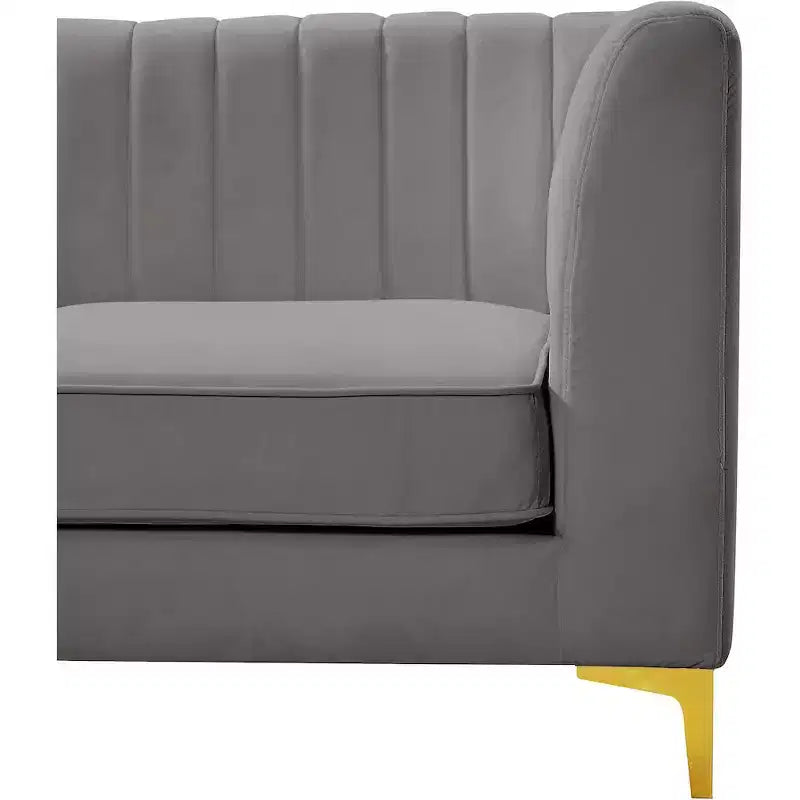 Alina Velvet Modular Sofa