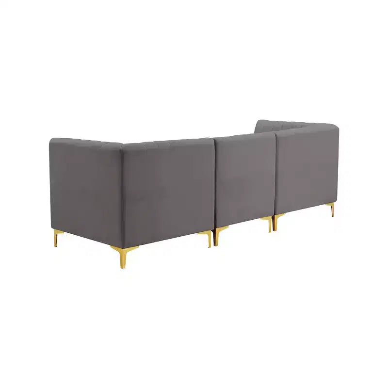 Alina Velvet Modular Sofa