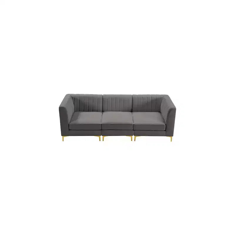 Alina Velvet Modular Sofa