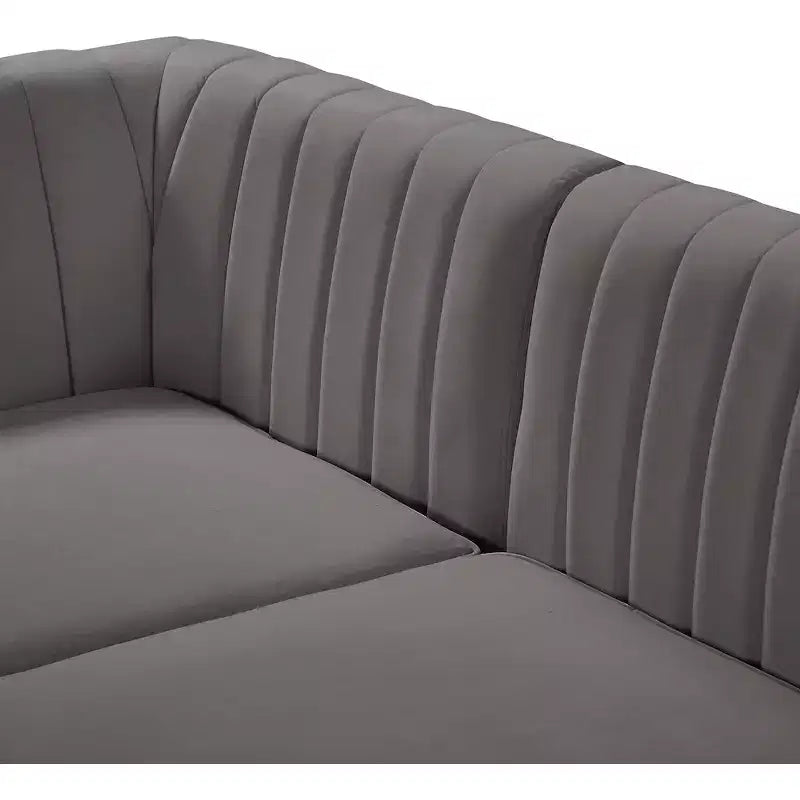 Alina Velvet Modular Sofa