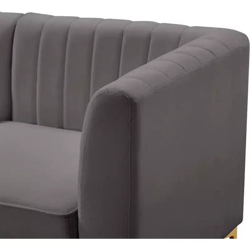 Alina Velvet Modular Sofa