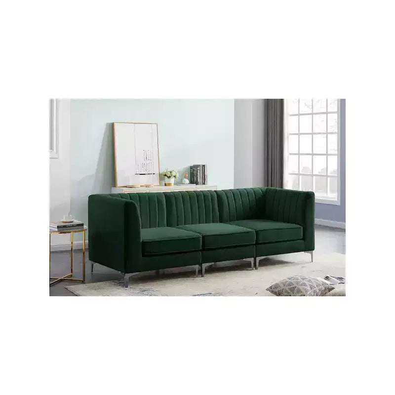 Alina Velvet Modular Sofa