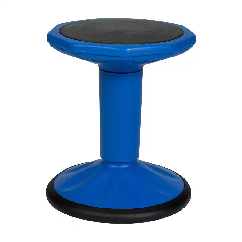 Lucas Fixed Height Kids Flexible Active Stool for Classroom and Home with Non-Skid Bottom