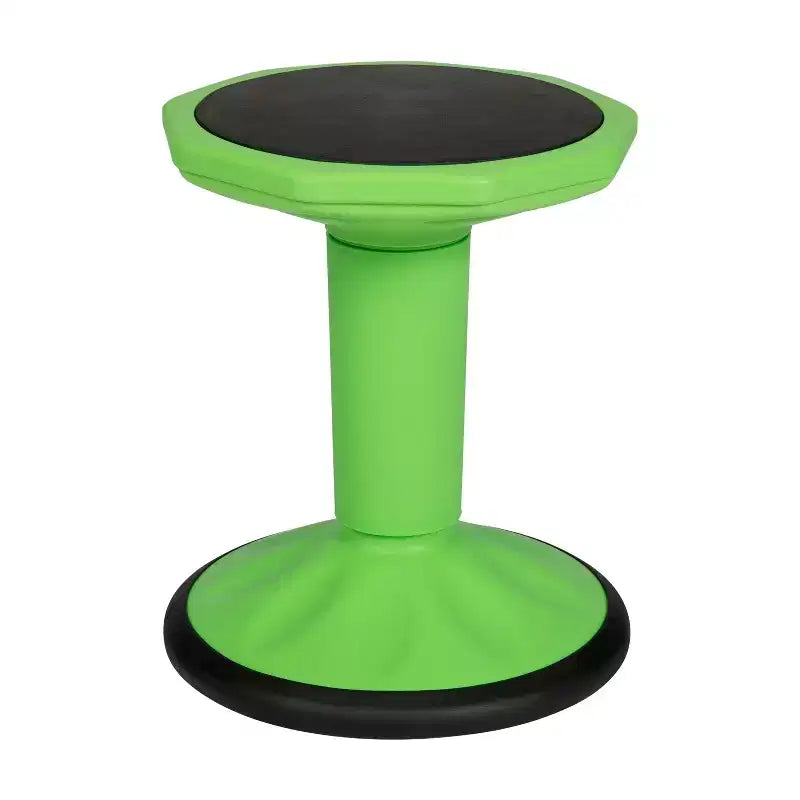 Flash Furniture Lucas Fixed Height Kids Flexible Active Stool for Classroom and Home with Non-Skid Bottom