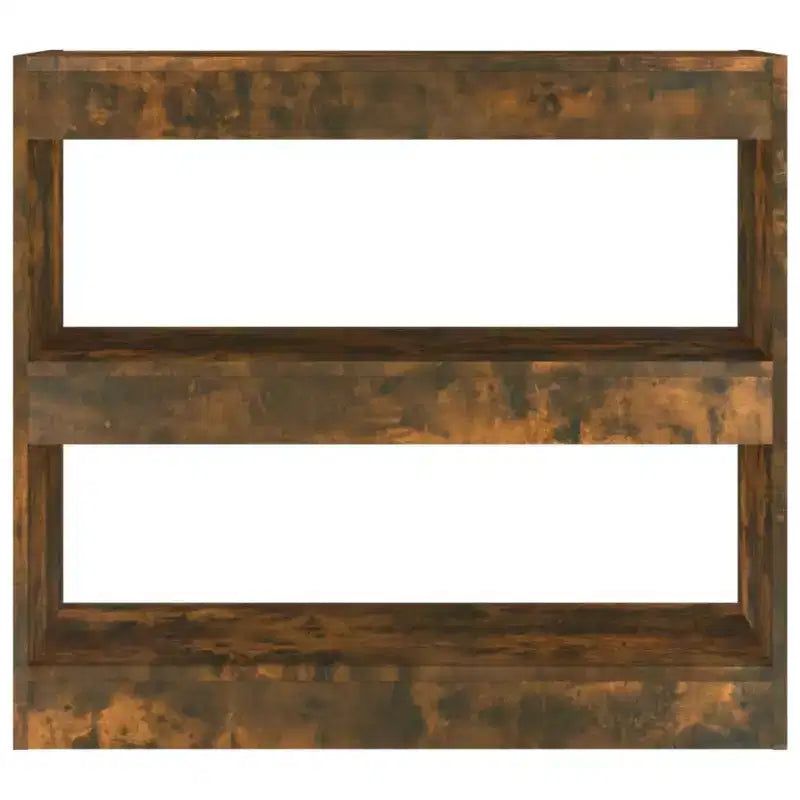 Book Cabinet Smoked oak Engineered wood Medium Book Cabinet