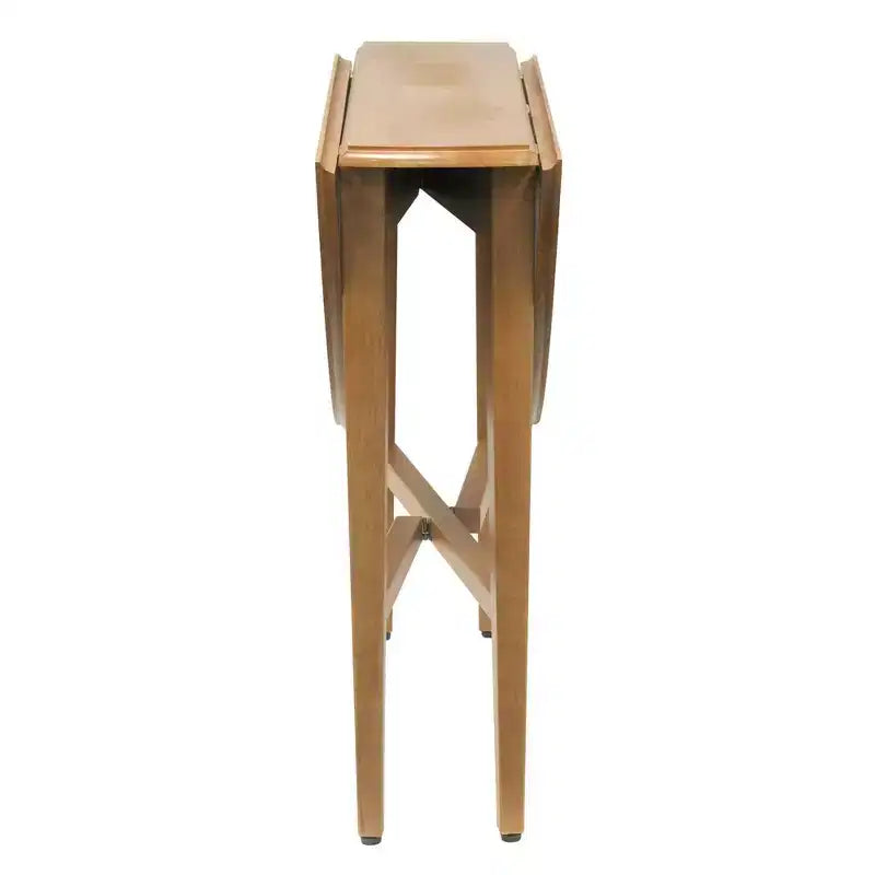 Double Drop Leaf Dining Table Wood/Light Oak