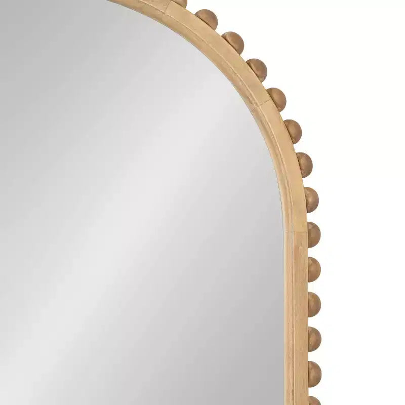 Kate & Laurel All Things Decor 20x30 Beadbrook Arched Wall Mirror