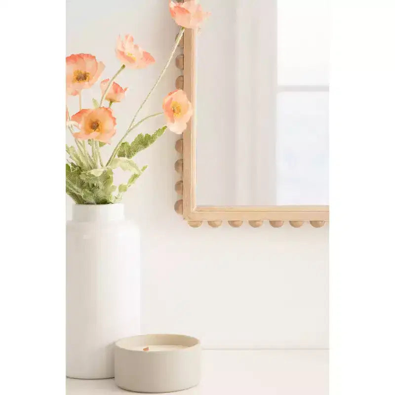 Kate & Laurel All Things Decor 20x30 Beadbrook Arched Wall Mirror