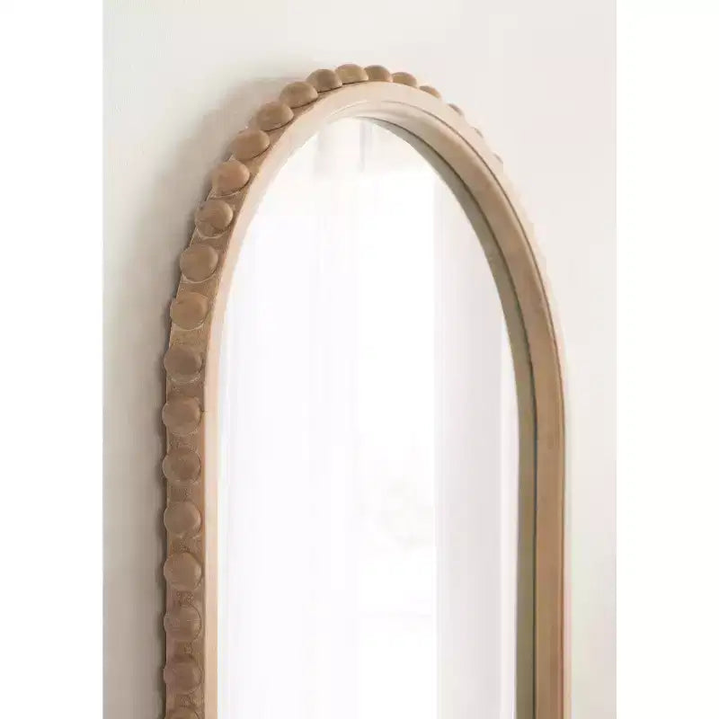 Kate & Laurel All Things Decor 20x30 Beadbrook Arched Wall Mirror