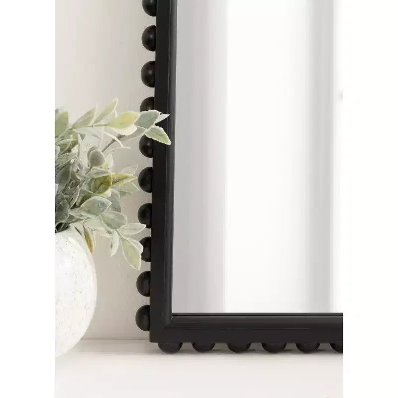 Kate & Laurel All Things Decor 20x30 Beadbrook Arched Wall Mirror