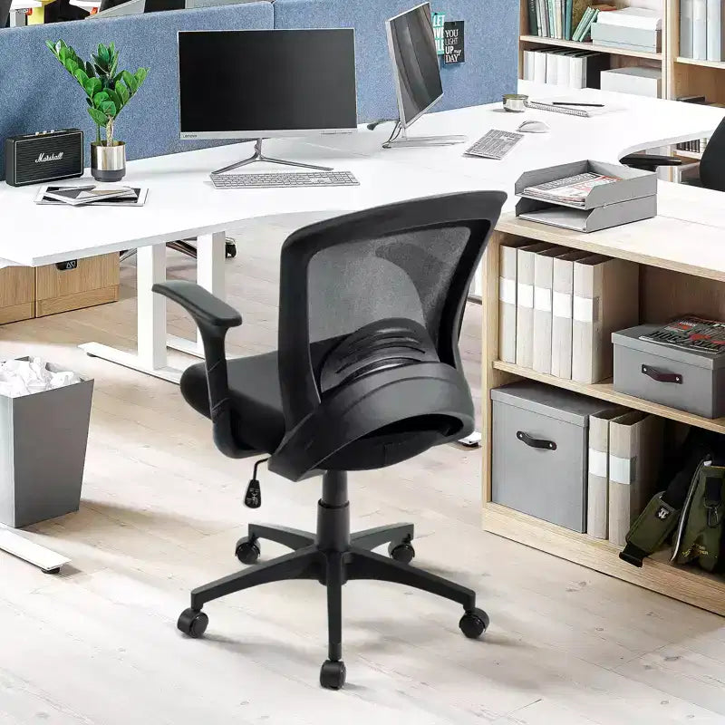 Ergonomic Mesh Office Chair with Lumbar Support 330lb Capacity